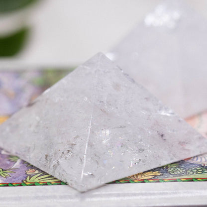 Rare Clear Quartz Pyramid - 1 of a Kind - AAA Premium Quality