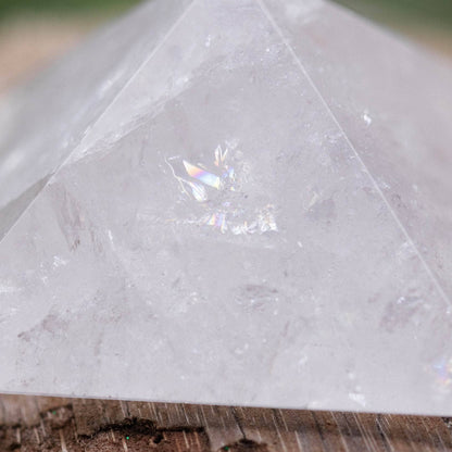 Rare Clear Quartz Pyramid - 1 of a Kind - AAA Premium Quality