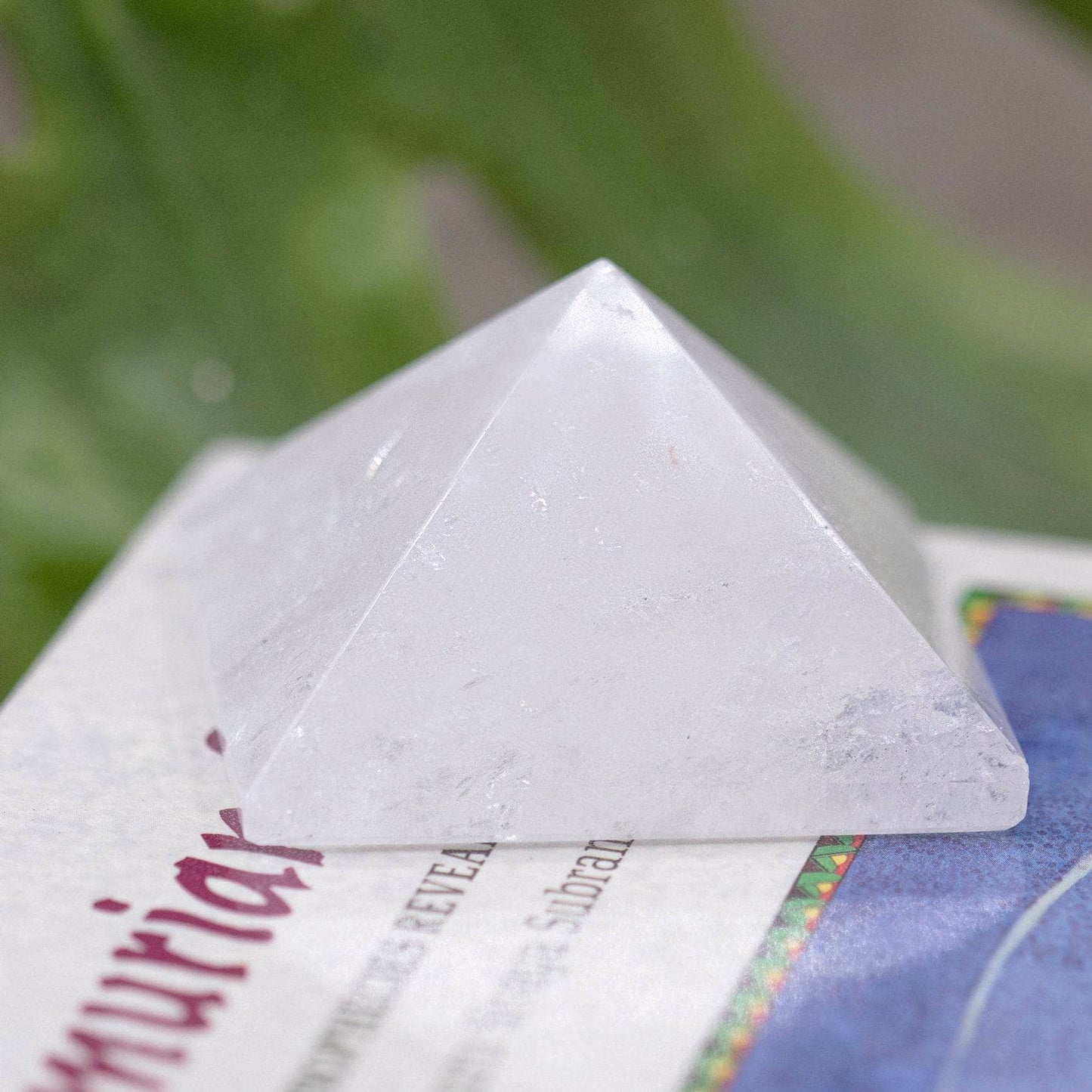 Rare Clear Quartz Pyramid - 1 of a Kind - AAA Premium Quality