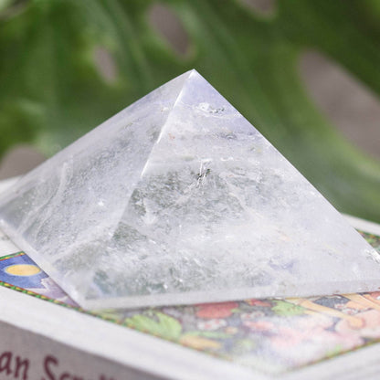 Rare Clear Quartz Pyramid - 1 of a Kind - AAA Premium Quality