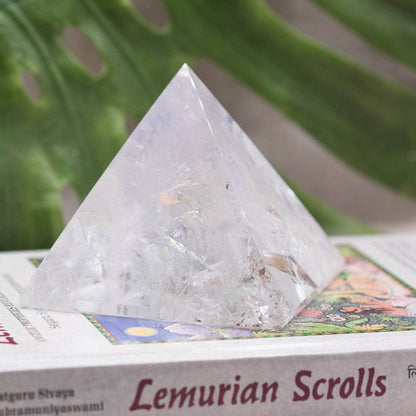Rare Clear Quartz Pyramid - 1 of a Kind - AAA Premium Quality