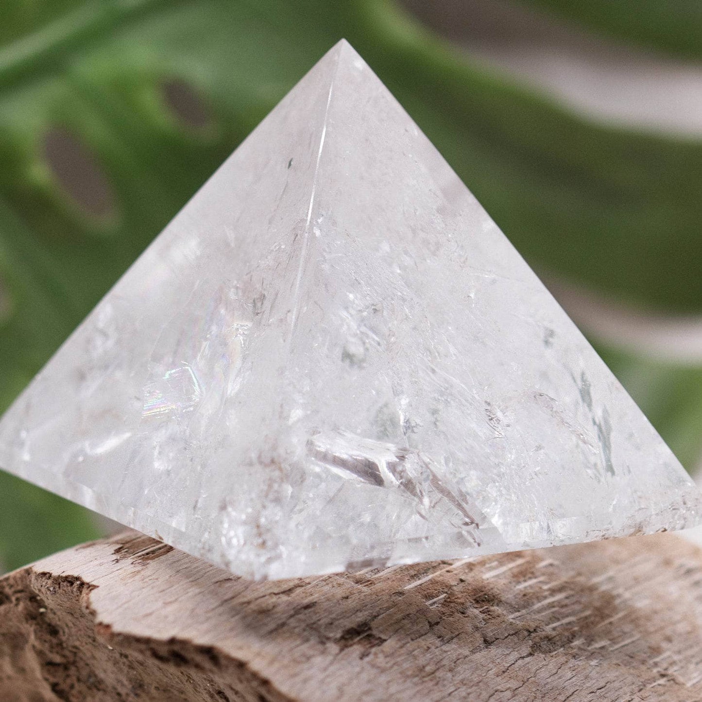 Rare Clear Quartz Pyramid - 1 of a Kind - AAA Premium Quality