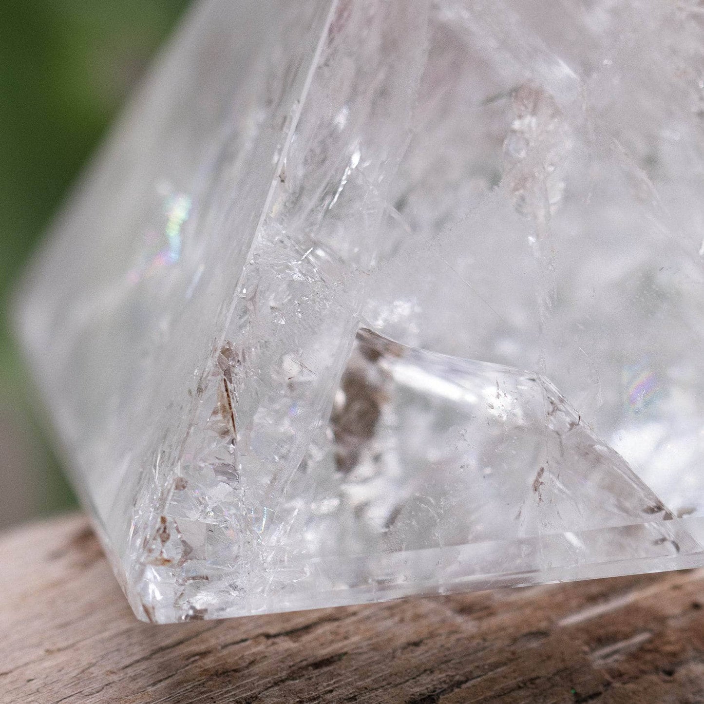 Rare Clear Quartz Pyramid - 1 of a Kind - AAA Premium Quality