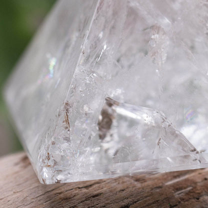 Rare Clear Quartz Pyramid - 1 of a Kind - AAA Premium Quality