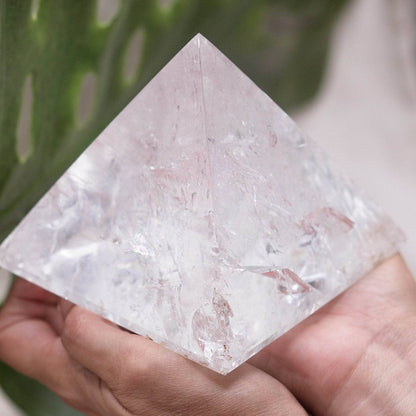 Rare Clear Quartz Pyramid - 1 of a Kind - AAA Premium Quality