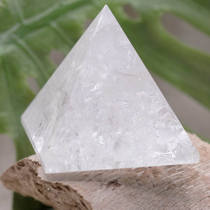 Rare Clear Quartz Pyramid - 1 of a Kind - AAA Premium Quality