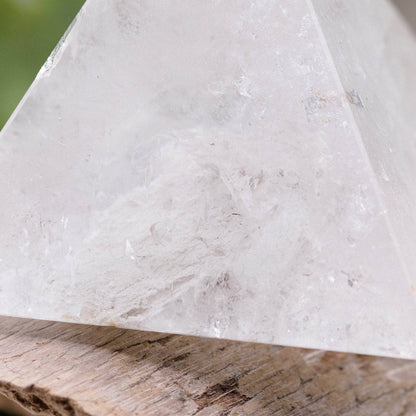 Rare Clear Quartz Pyramid - 1 of a Kind - AAA Premium Quality