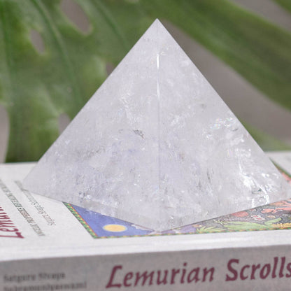 Rare Clear Quartz Pyramid - 1 of a Kind - AAA Premium Quality