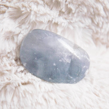 Celestine Palm Stones - AAA Premium Quality