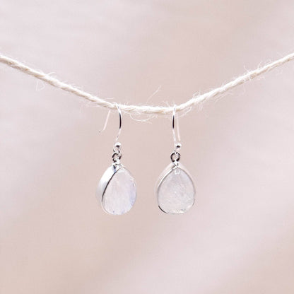 Moonstone Teardrop Earring