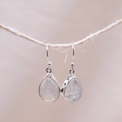 Moonstone Teardrop Earring