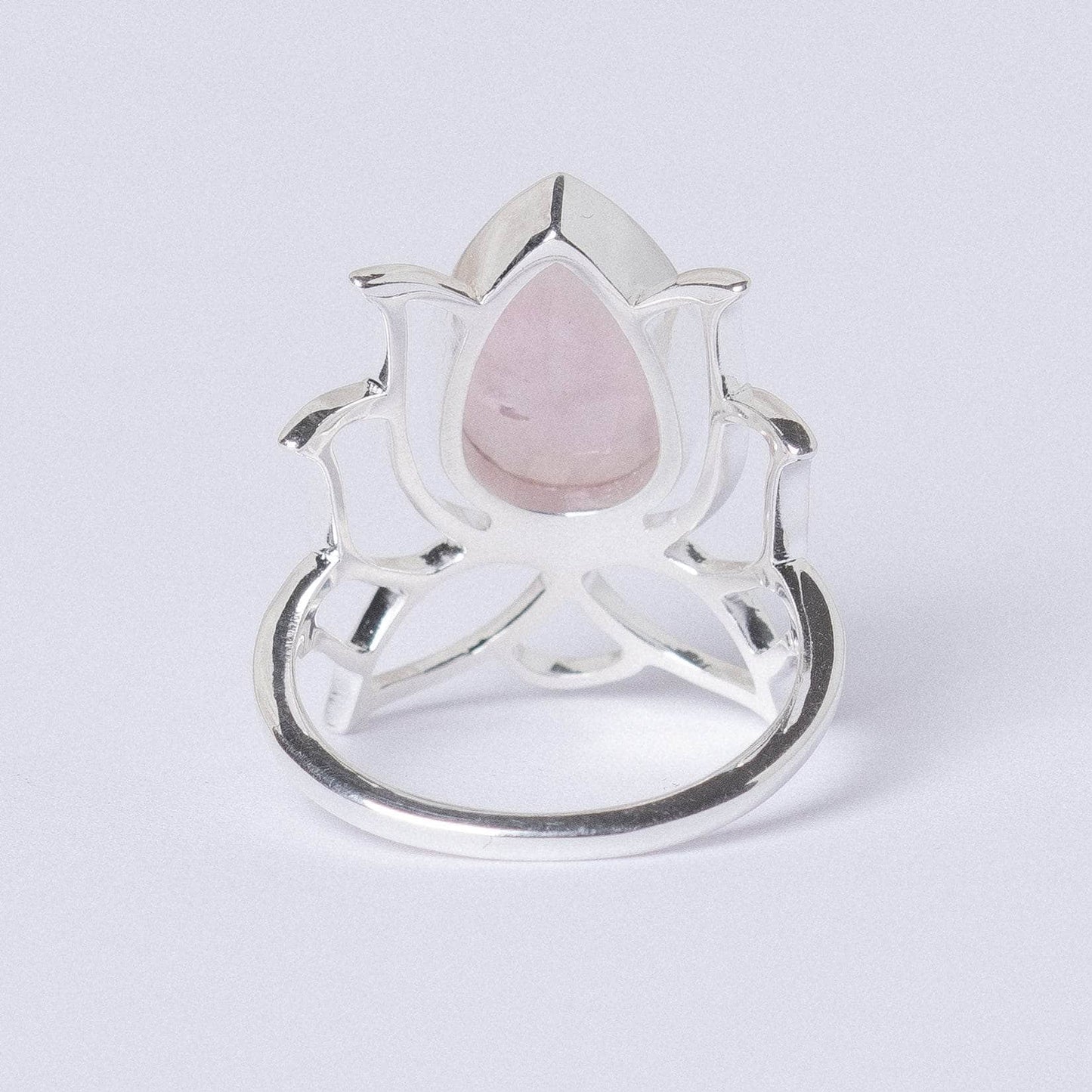 Lotus Gemstone Ring