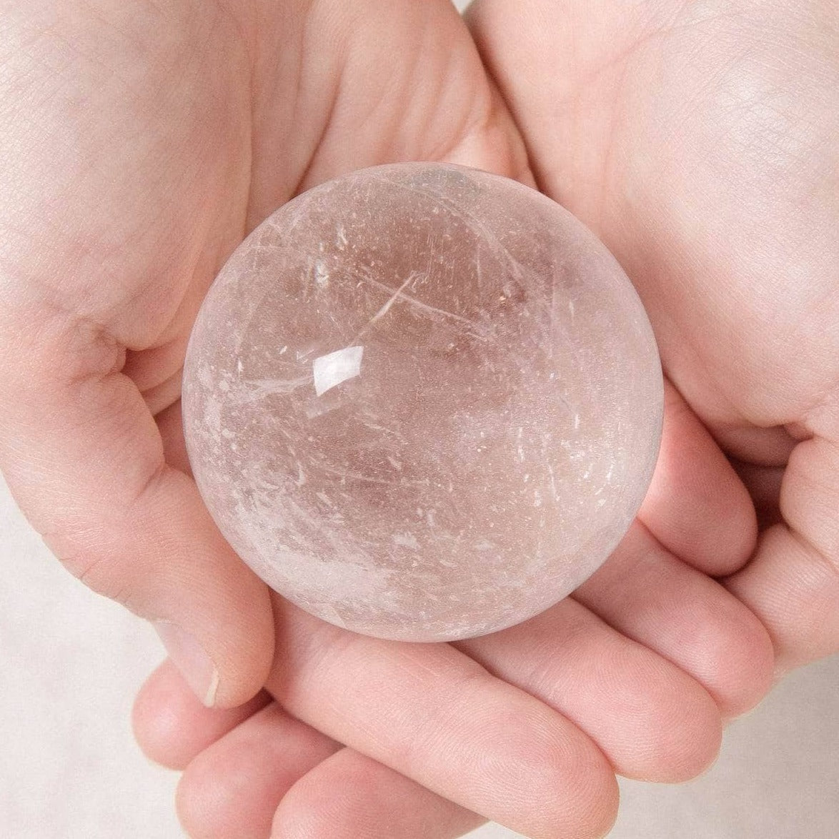 Clear Quartz Sphere with Tripod - AAA Premium Quality