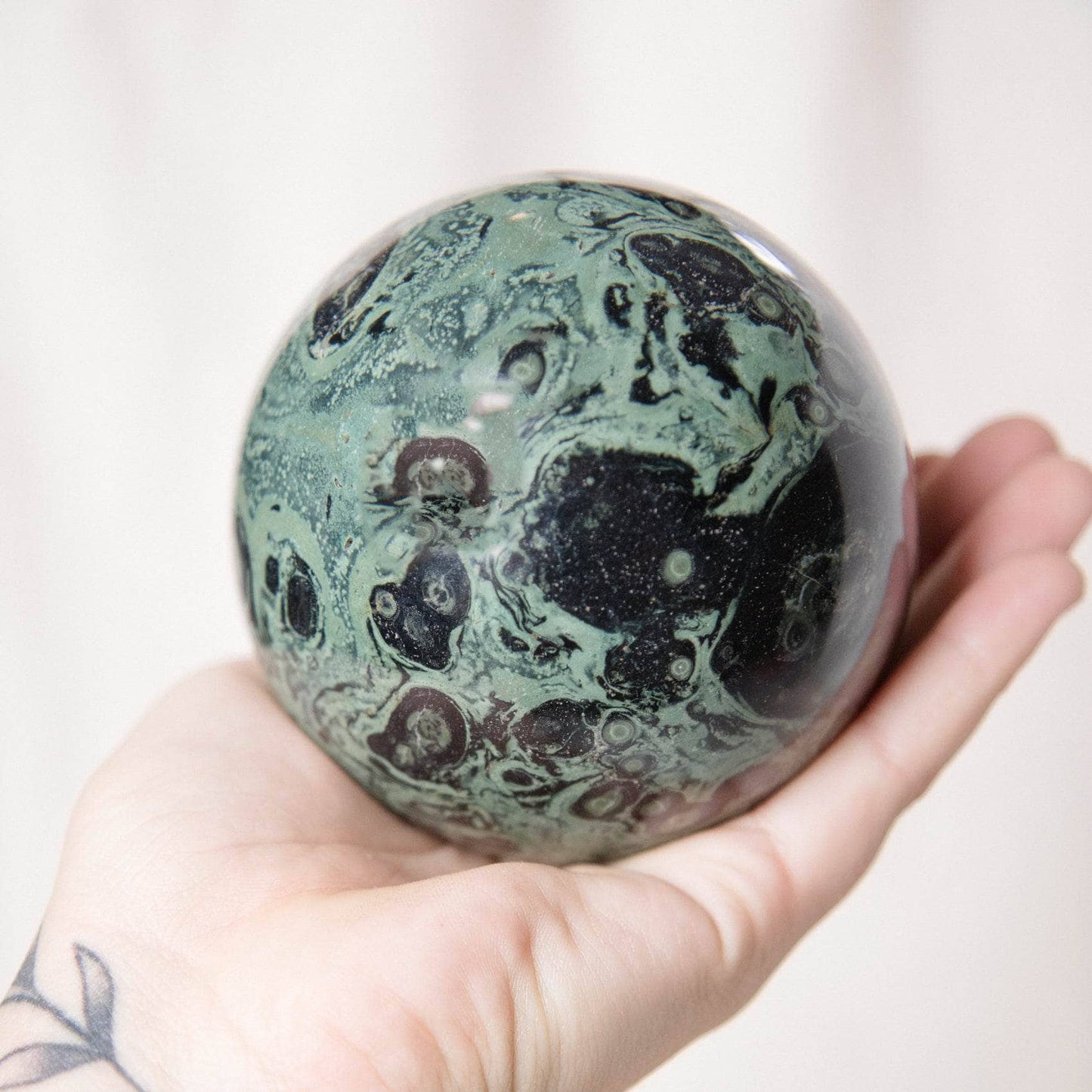 Kambaba Jasper Sphere - AAA Premium Quality
