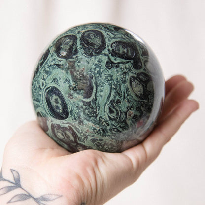 Kambaba Jasper Sphere - AAA Premium Quality