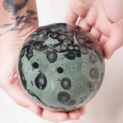 Kambaba Jasper Sphere - AAA Premium Quality