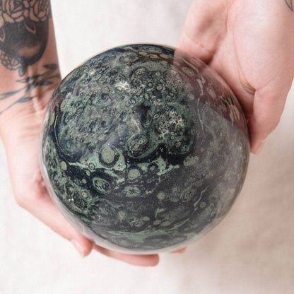 Kambaba Jasper Sphere - AAA Premium Quality