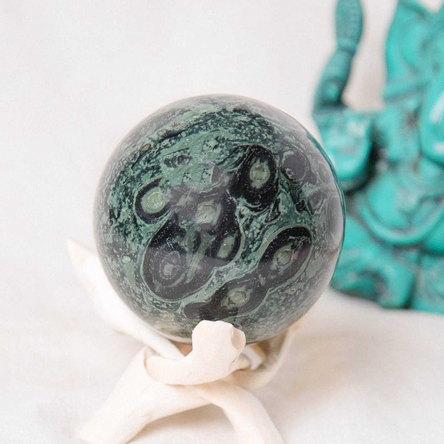 Kambaba Jasper Sphere - AAA Premium Quality