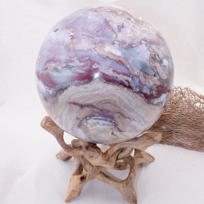 Petrified Wood Sphere - AAA Premium Quality