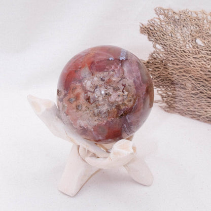 Petrified Wood Sphere - AAA Premium Quality