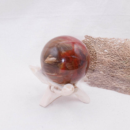 Petrified Wood Sphere - AAA Premium Quality