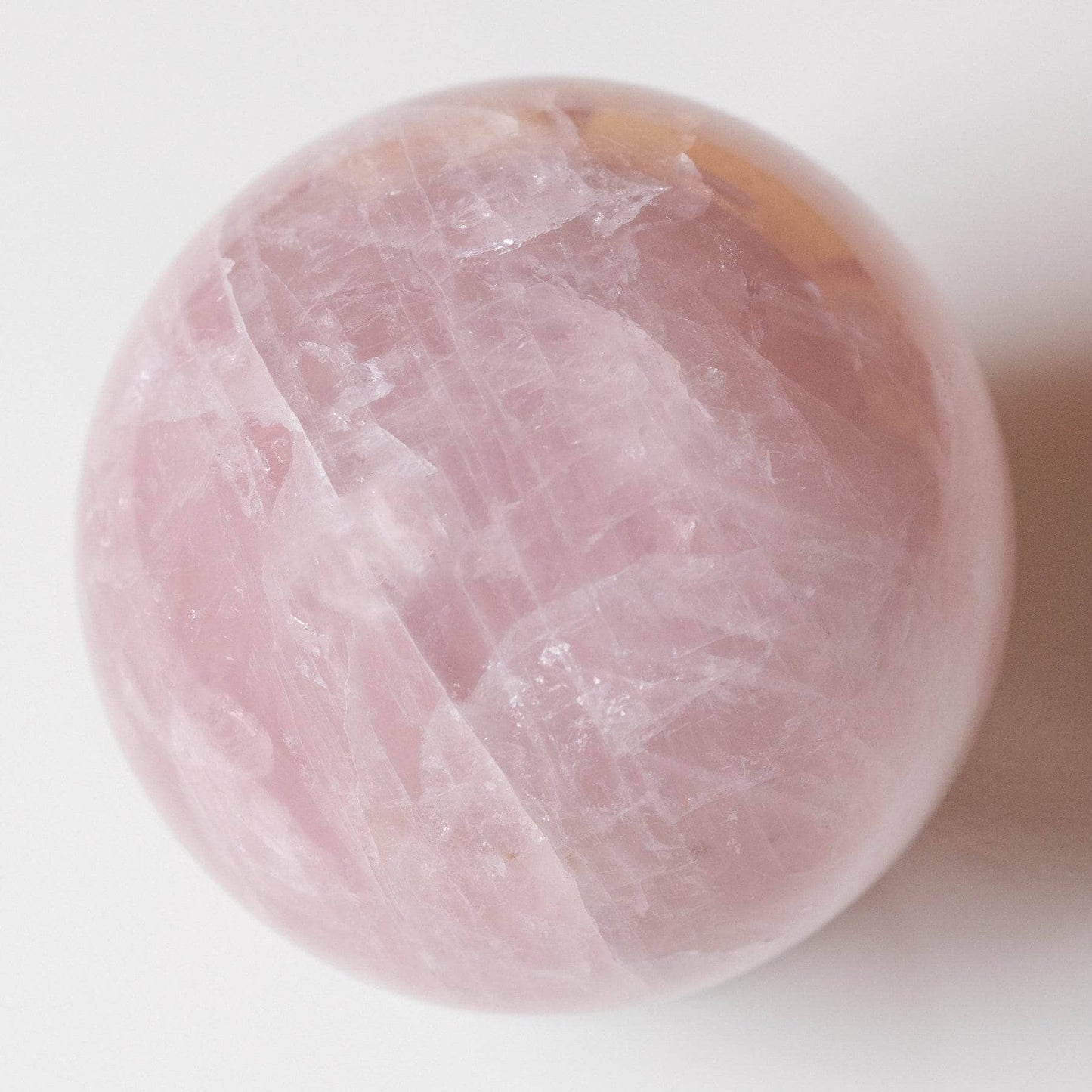 Rose Quartz Sphere - Large - AAA Premium Quality - 1 of a Kind