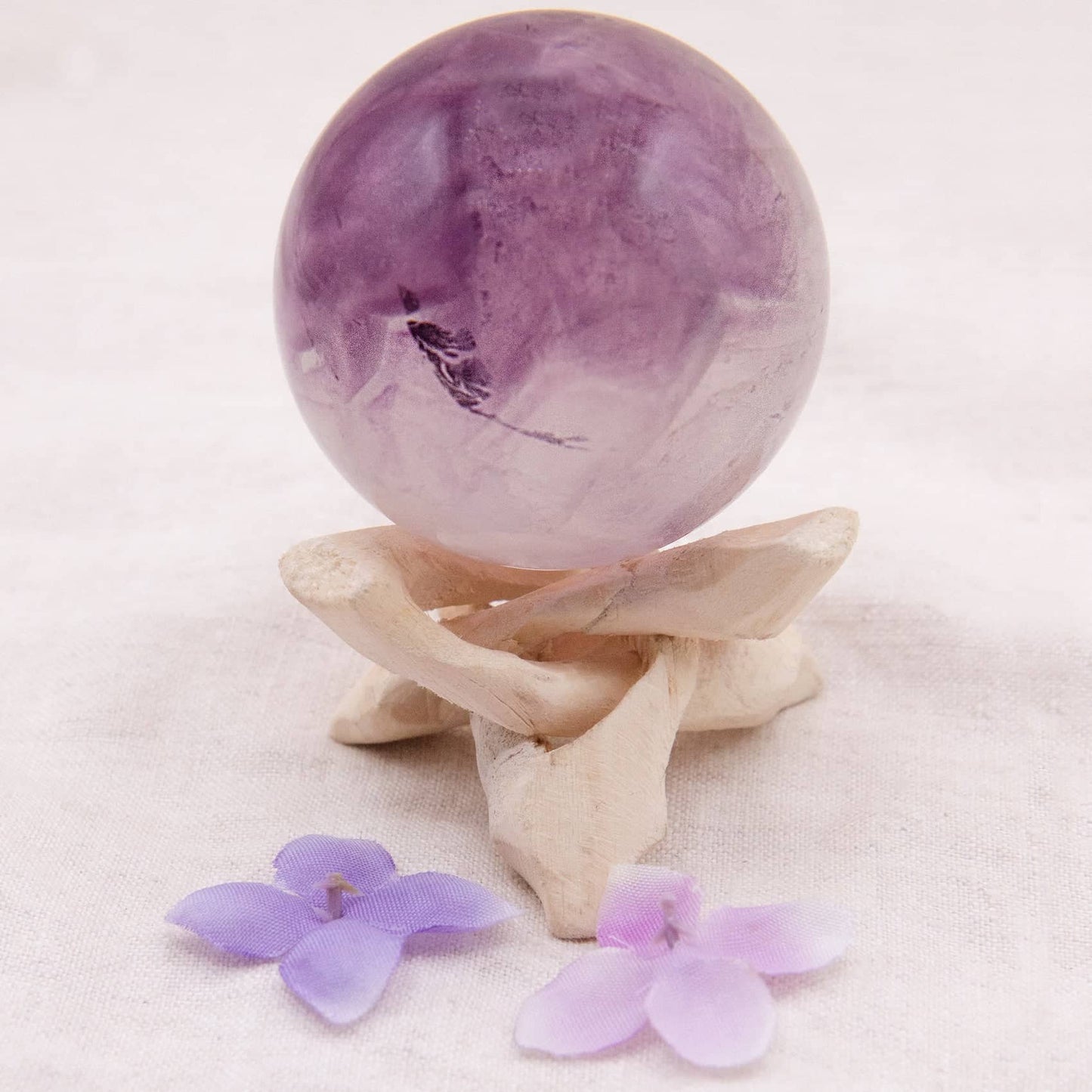 Rare Rainbow Fluorite Spheres - AAA Premium Quality - 1 of a Kind