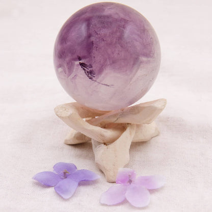 Rare Rainbow Fluorite Spheres - AAA Premium Quality - 1 of a Kind