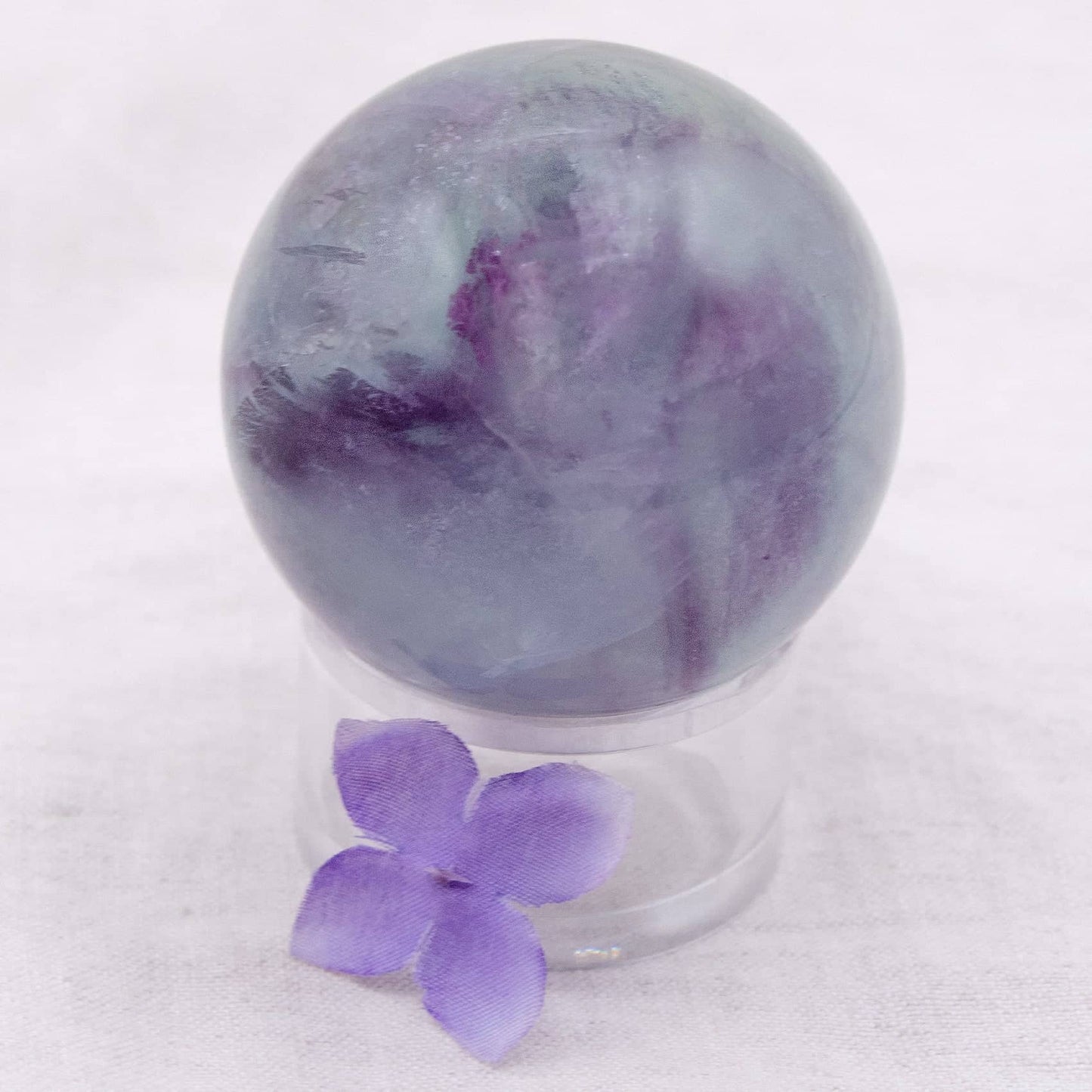 Rare Rainbow Fluorite Spheres - AAA Premium Quality - 1 of a Kind