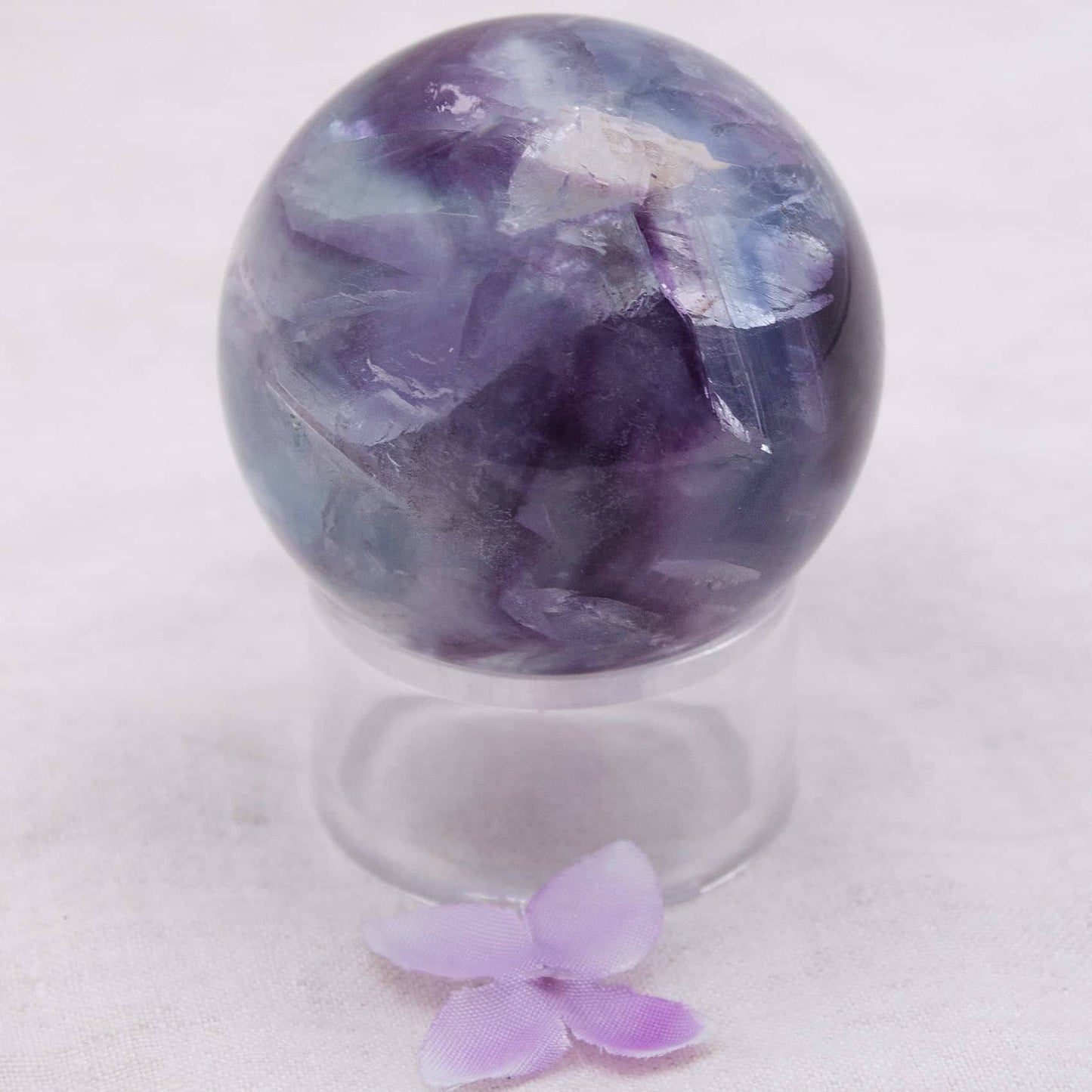 Rare Rainbow Fluorite Spheres - AAA Premium Quality - 1 of a Kind