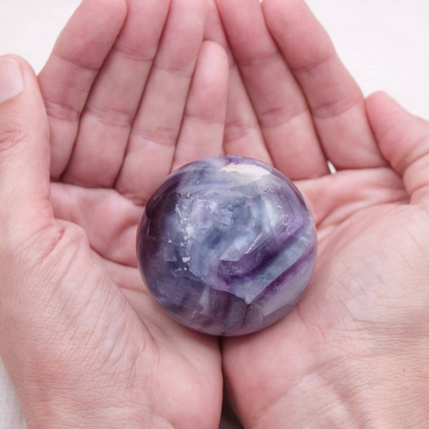 Rare Rainbow Fluorite Spheres - AAA Premium Quality - 1 of a Kind