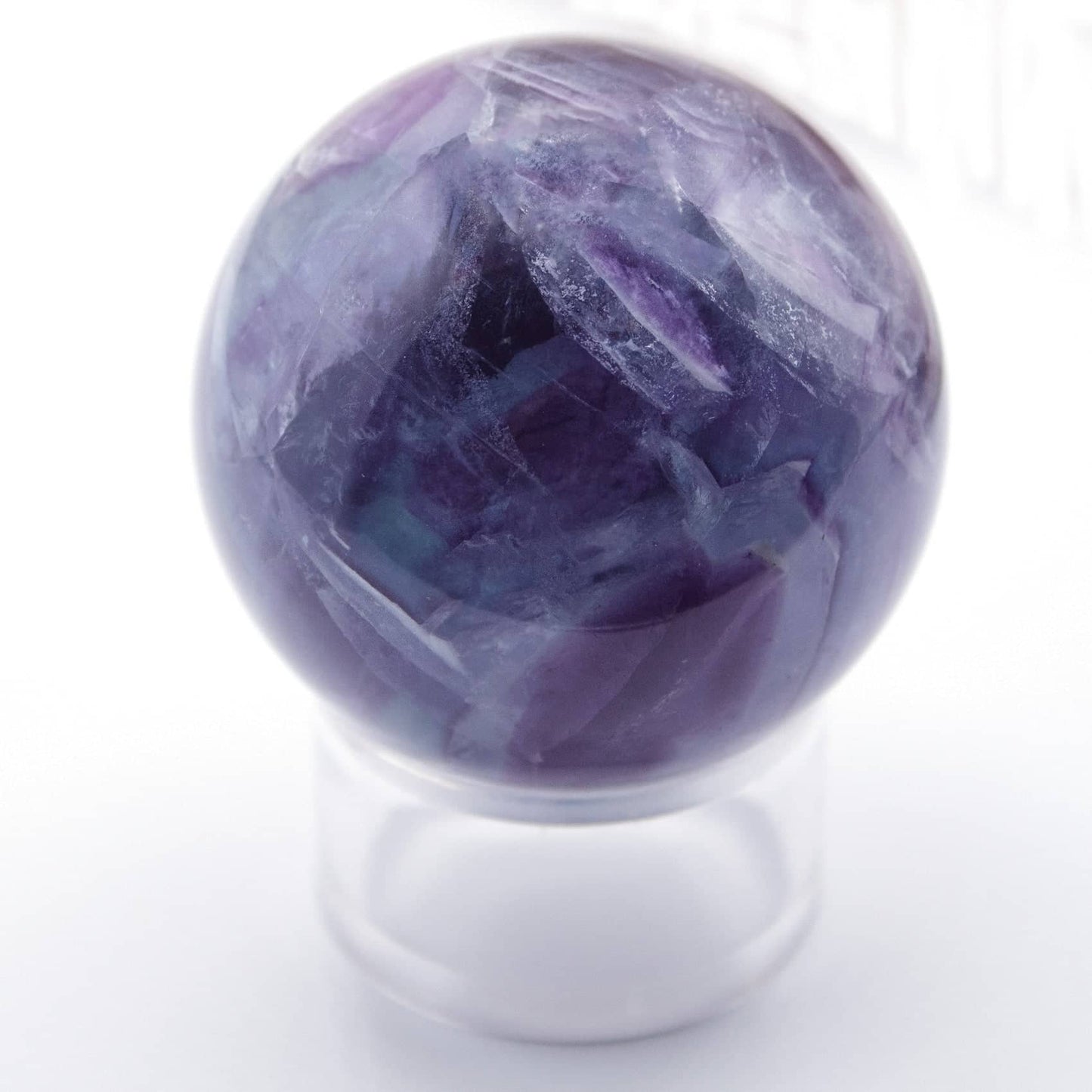 Rare Rainbow Fluorite Spheres - AAA Premium Quality - 1 of a Kind