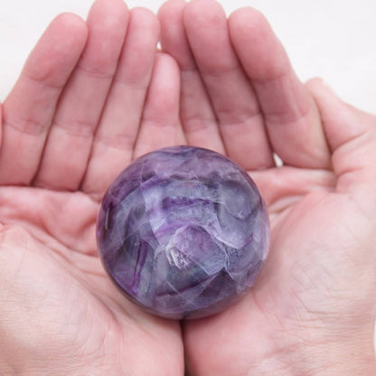 Rare Rainbow Fluorite Spheres - AAA Premium Quality - 1 of a Kind
