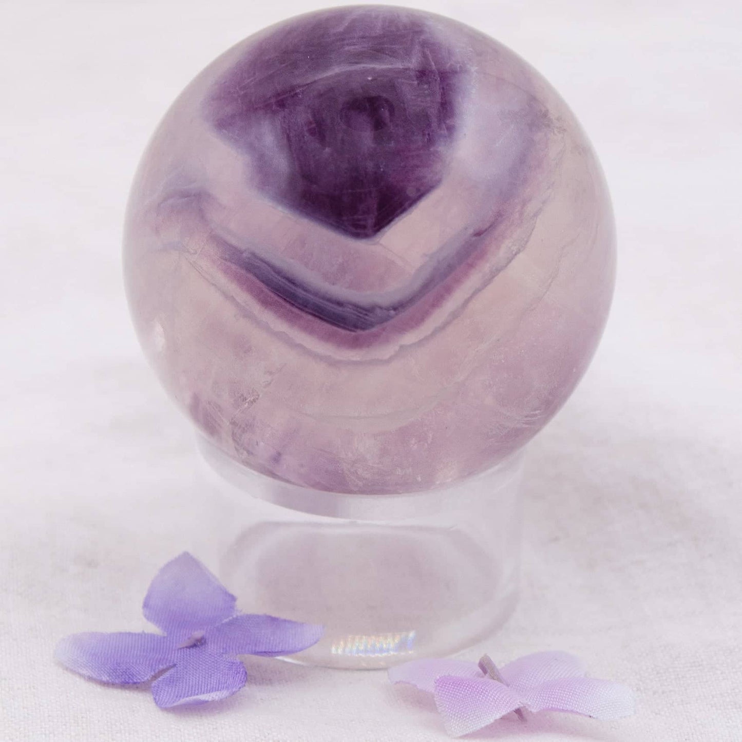 Rare Rainbow Fluorite Spheres - AAA Premium Quality - 1 of a Kind