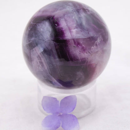 Rare Rainbow Fluorite Spheres - AAA Premium Quality - 1 of a Kind