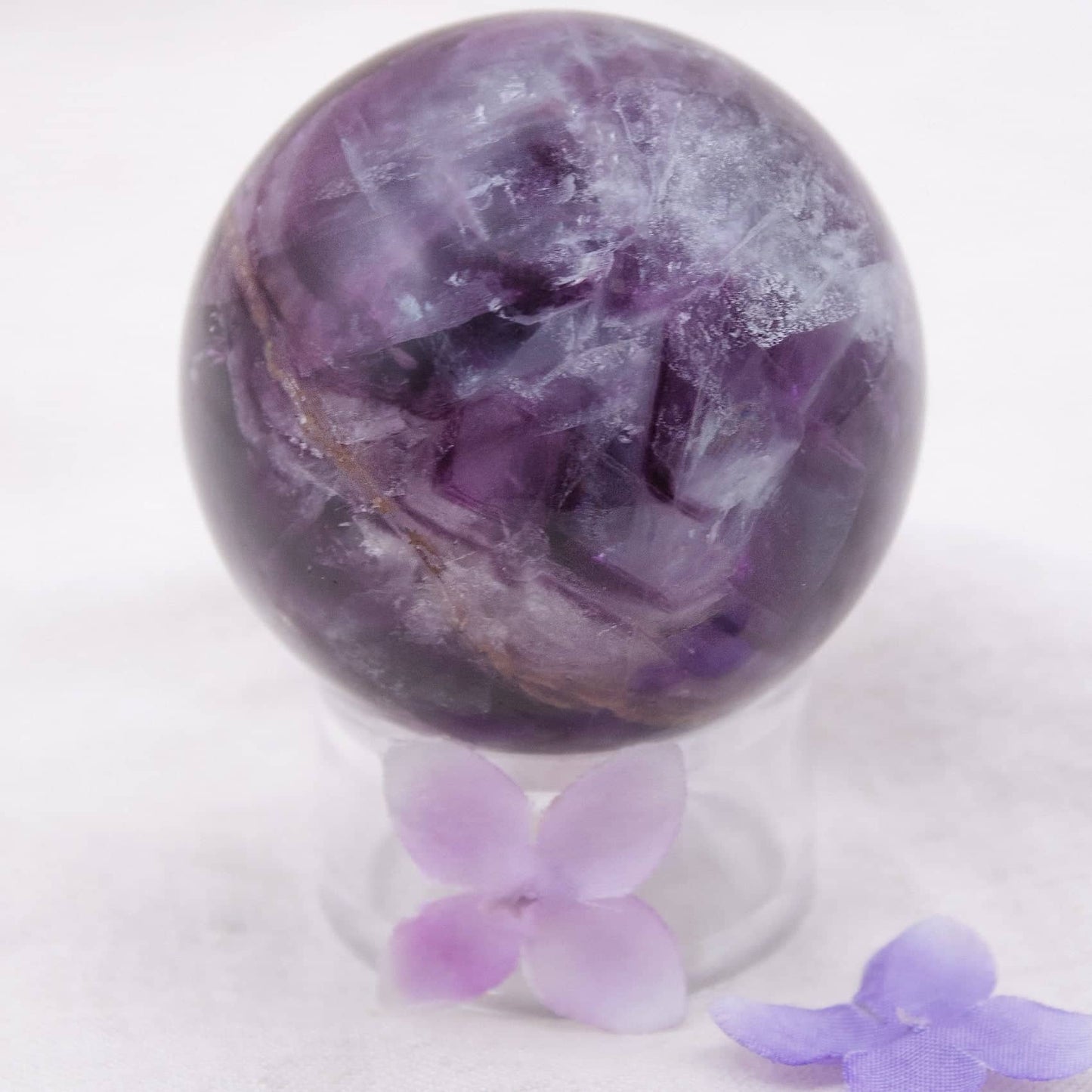 Rare Rainbow Fluorite Spheres - AAA Premium Quality - 1 of a Kind