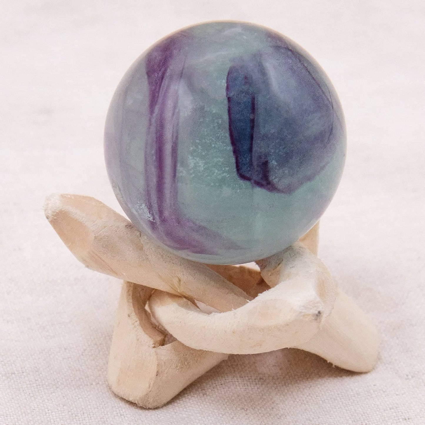 Rare Rainbow Fluorite Spheres - AAA Premium Quality - 1 of a Kind