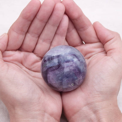 Rare Rainbow Fluorite Spheres - AAA Premium Quality - 1 of a Kind