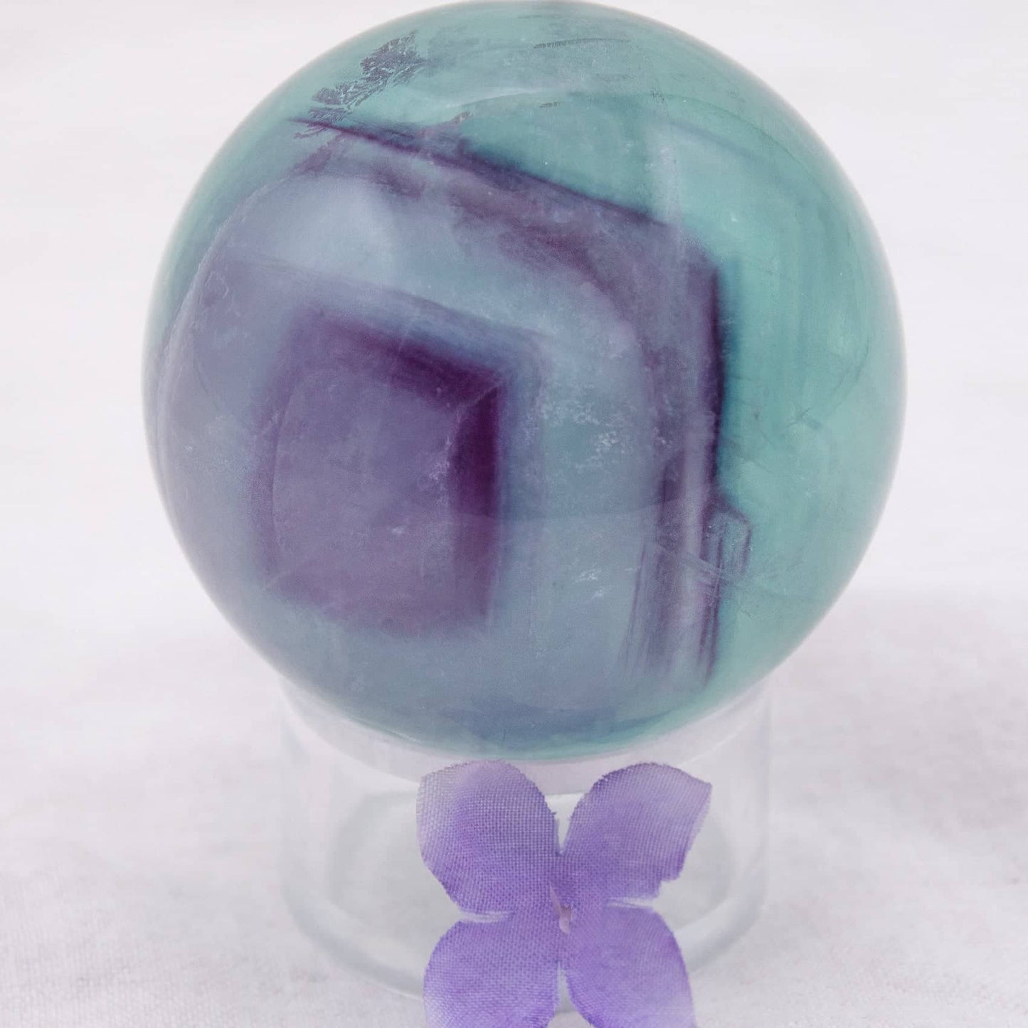 Rare Rainbow Fluorite Spheres - AAA Premium Quality - 1 of a Kind