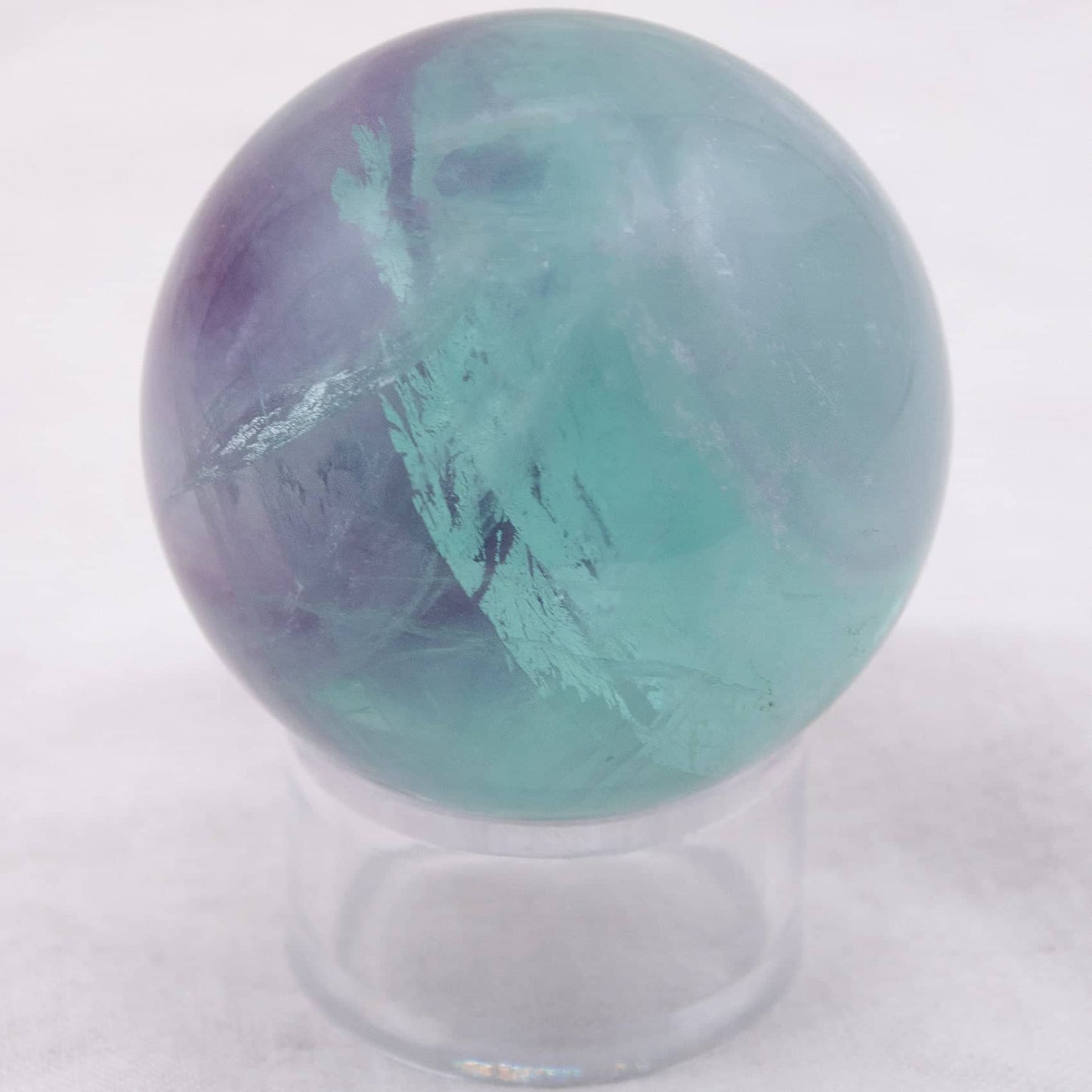 Rare Rainbow Fluorite Spheres - AAA Premium Quality - 1 of a Kind