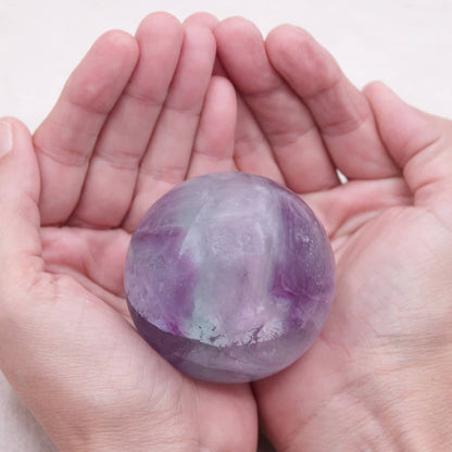 Rare Rainbow Fluorite Spheres - AAA Premium Quality - 1 of a Kind
