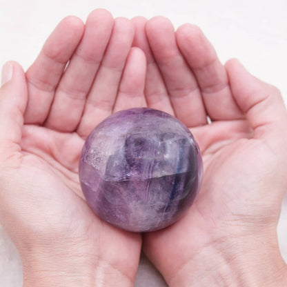 Rare Rainbow Fluorite Spheres - AAA Premium Quality - 1 of a Kind