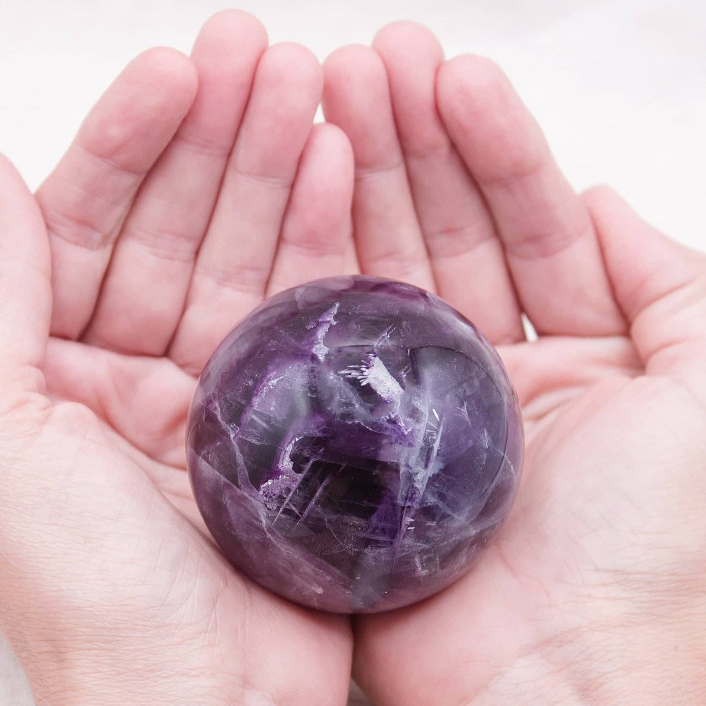 Rare Rainbow Fluorite Spheres - AAA Premium Quality - 1 of a Kind