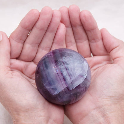 Rare Rainbow Fluorite Spheres - AAA Premium Quality - 1 of a Kind