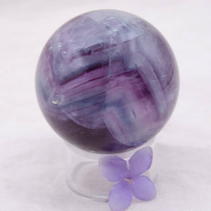 Rare Rainbow Fluorite Spheres - AAA Premium Quality - 1 of a Kind