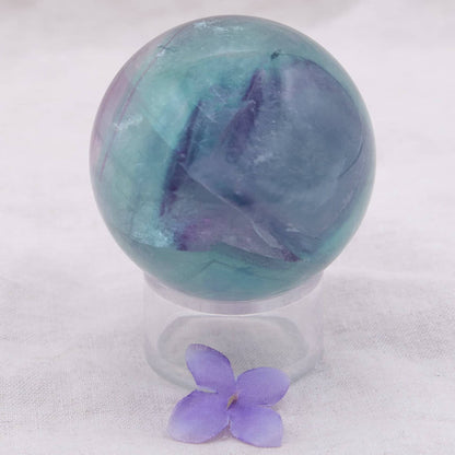 Rare Rainbow Fluorite Spheres - AAA Premium Quality - 1 of a Kind