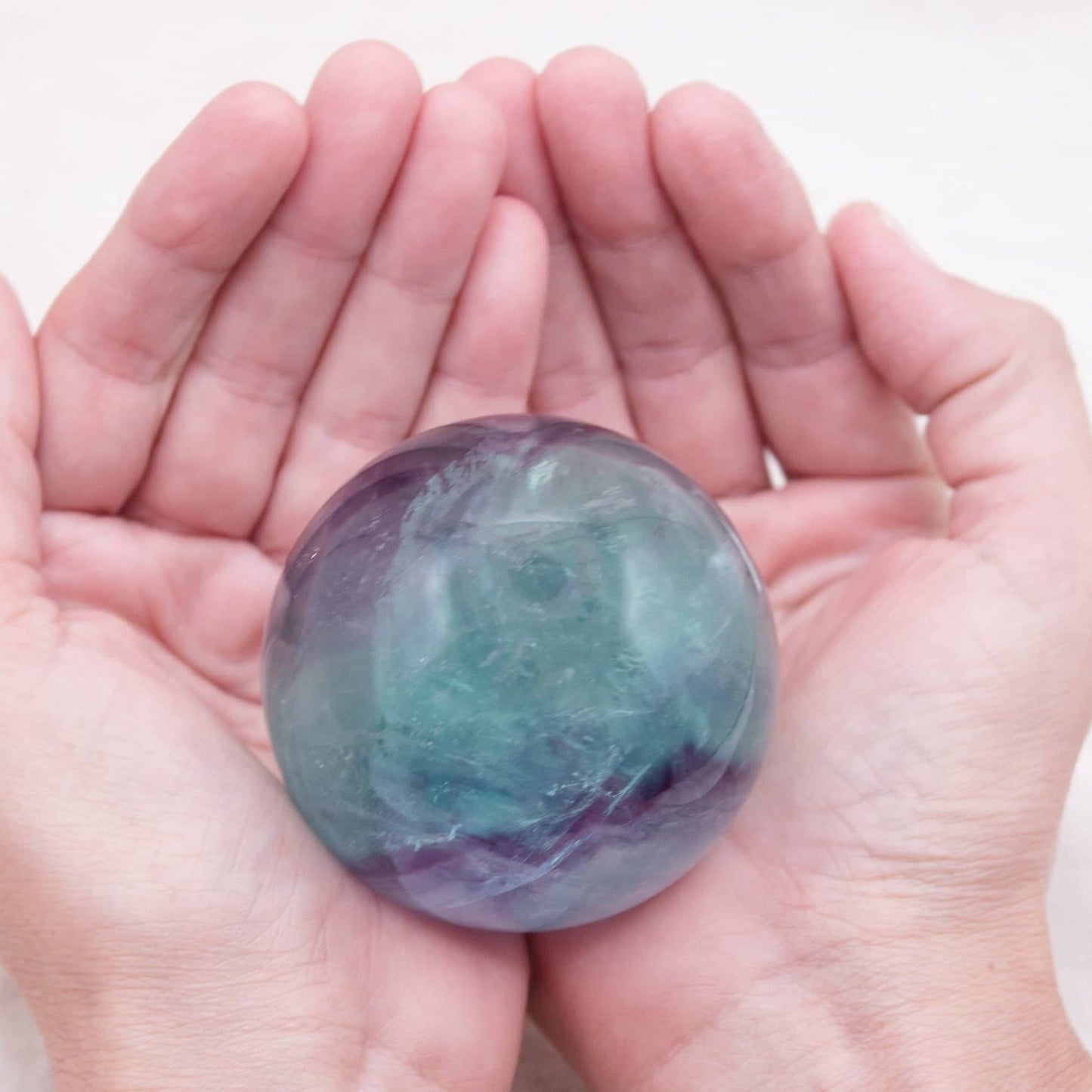 Rare Rainbow Fluorite Spheres - AAA Premium Quality - 1 of a Kind
