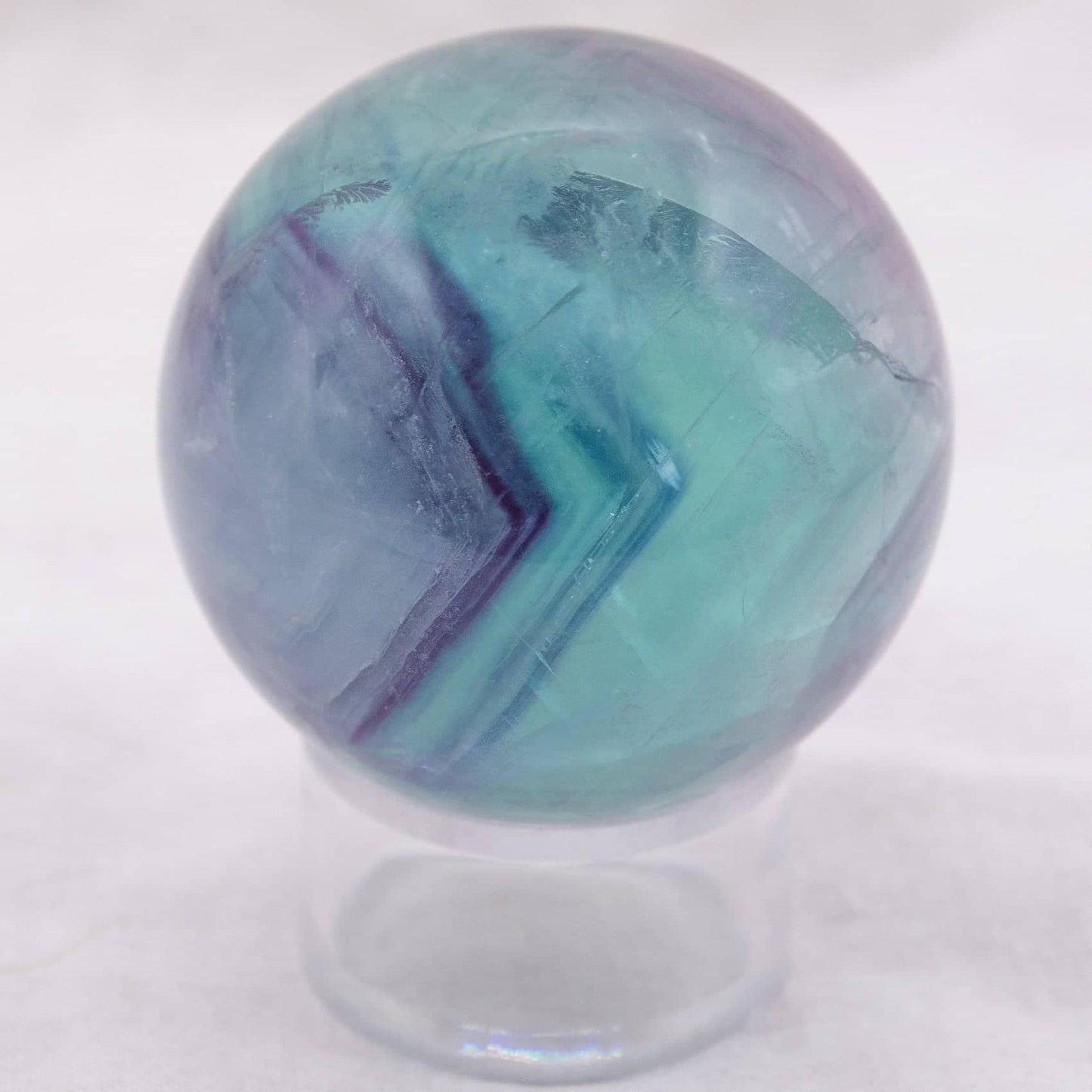 Rare Rainbow Fluorite Spheres - AAA Premium Quality - 1 of a Kind