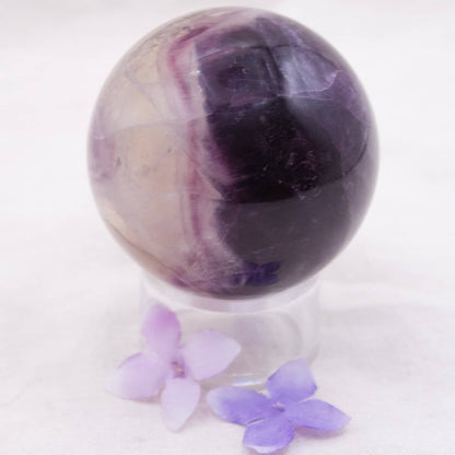 Rare Rainbow Fluorite Spheres - AAA Premium Quality - 1 of a Kind