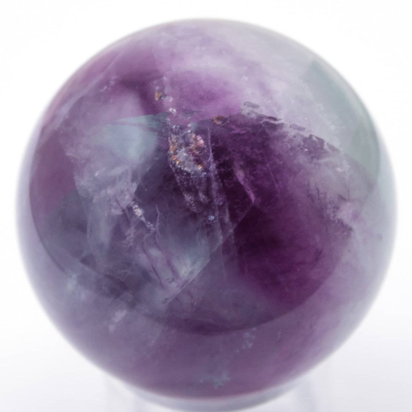 Rare Rainbow Fluorite Spheres - AAA Premium Quality - 1 of a Kind